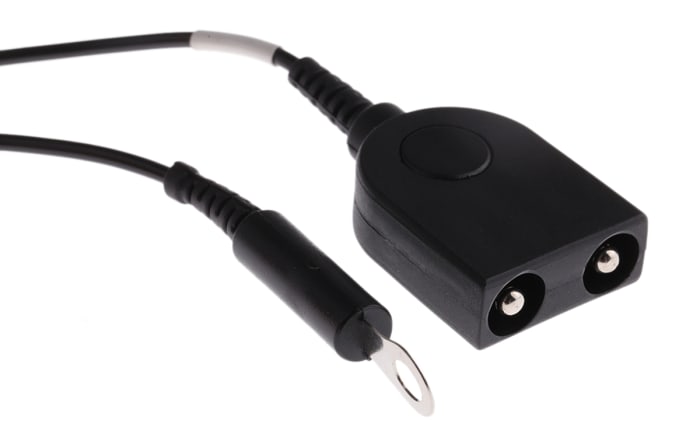Cable de conexión a tierra para protección contra descargas electrostáticas Conector macho tipo banana
