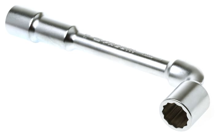 Facom Hex Tubular Box Spanner, 17 mm Tip, 187 mm Overall