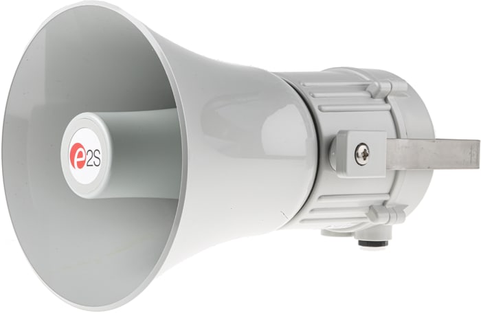 Sirena electrónica e2s serie MA121F, 10 → 30 V dc, 32 tonos, 126dB @ 1 m, IP67