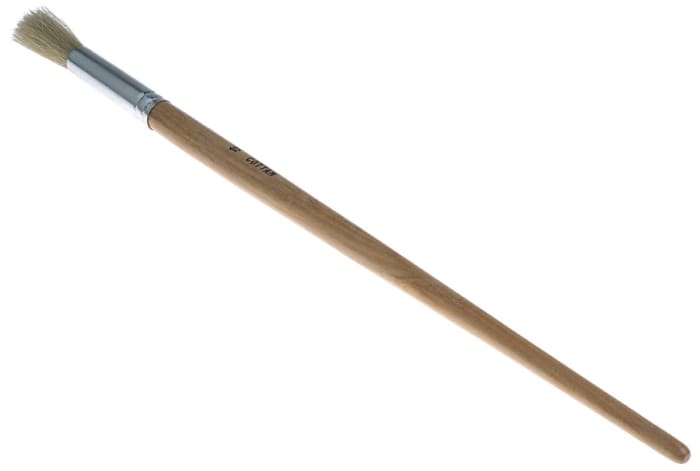 Cottam  Cottam Thin 12.7mm Fibre Paint Brush with Round Bristles