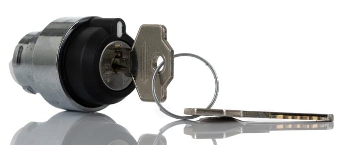 RS PRO | RS PRO Key Selector Switch - (1 NO) 22.5 mm Cutout