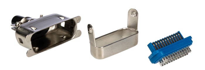 RS PRO Male 24 Pin Straight Cable Mount SCSI Connector, Solder