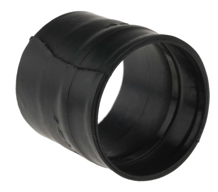 TE Connectivity Straight Black, Fluid Resistant Elastomer, 24mm