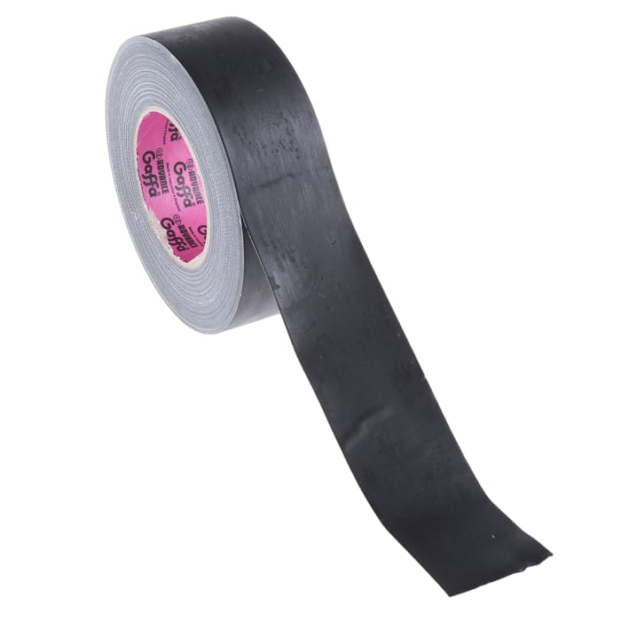 Scotch Gaffer Advance Tapes AT200 Noir, Mat, 50m x 50mm x 0.26mm