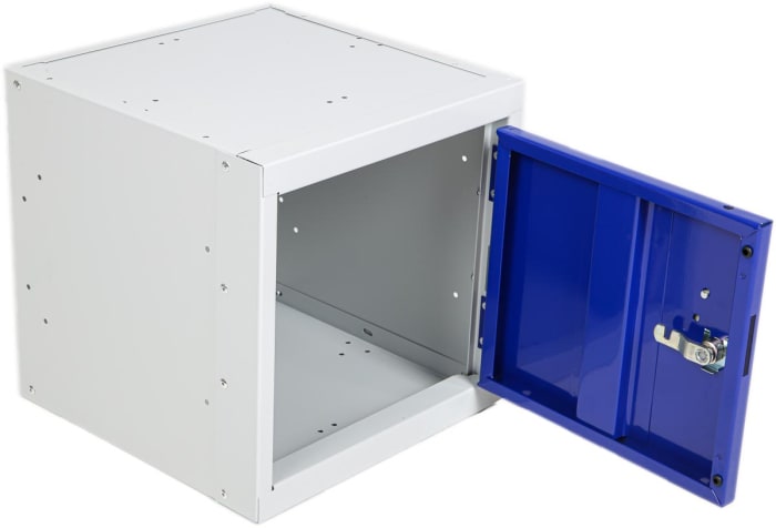 RS PRO | RS PRO 1 Door Blue Locker, 305 mm x 305 mm x 305 mm | 239-4751 ...