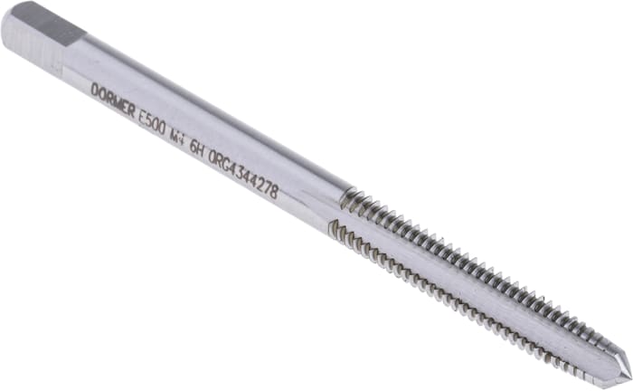 Dormer Threading Tap, M4 Thread, 0.7mm Pitch, Metric Standard, Machine Tap
