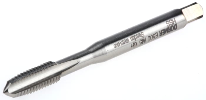 Dormer Threading Tap HSS 1-Piece 0.8mm Pitch Metric Standard Machine Tap M5 Thread
