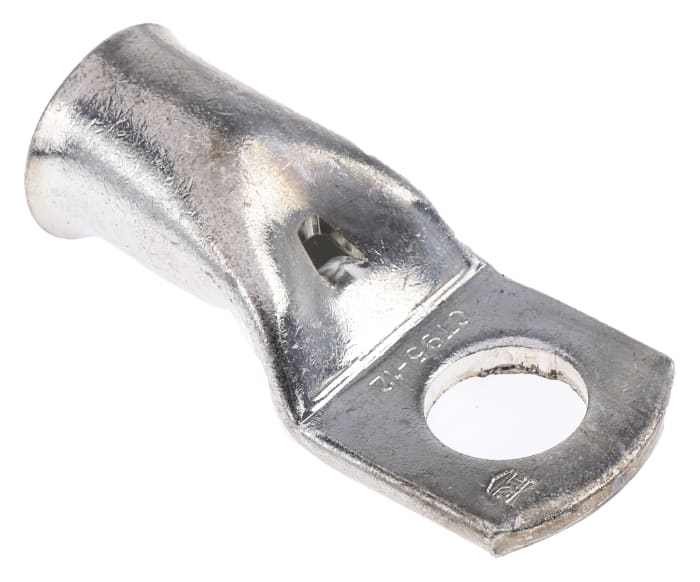 RS PRO Uninsulated Ring Terminal, M12 Stud Size to 95mm² Wire Size