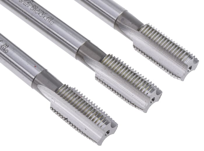 E524 1/2 X 20 SET Dormer Dormer Tap Set, 1/2 UNF Thread 2415145