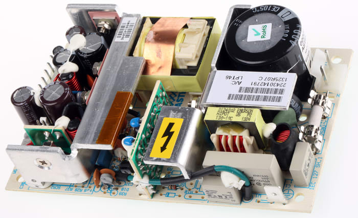 Artesyn Embedded Technologies Switching Power Supply, LPT46, 5 V dc, 12 V dc, 24 V dc, 1.5 A, 5 A, 700mA, 40W, Triple