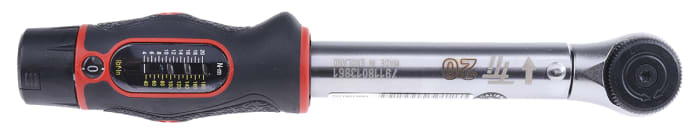 Norbar Adjustable, Torque Wrench, 4 to 20Nm, Drive 3/8in. 13831