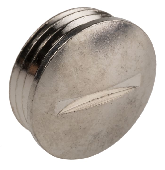 Lapp Blanking Plug, PG11, Nickel Plated Brass, Threaded
