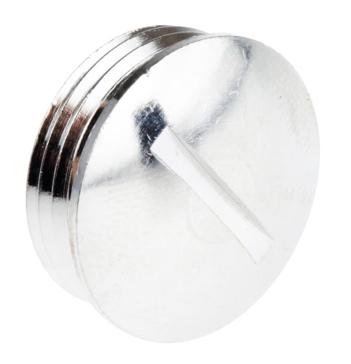 Lapp Blanking Plug, PG13.5, Nickel Plated Brass, Threaded
