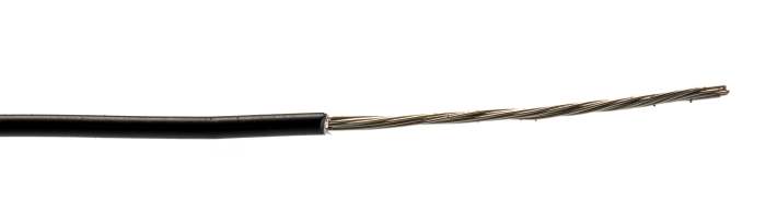 Câble pour environnement difficile TE Connectivity, 0,75 mm², Noir, 100m, 1,3 kV c.a., 750 V c.a.