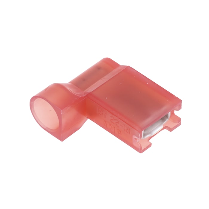 Cosse faston TE Connectivity, Isolée, Rouge, série : Ultra-Fast .187