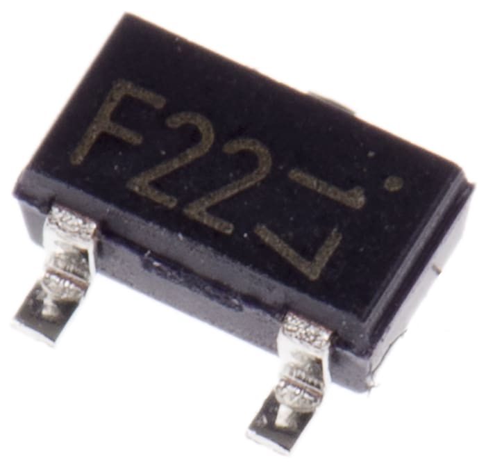 Transistor numérique, NPN Simple, 500 mA, CMS, 3 broches