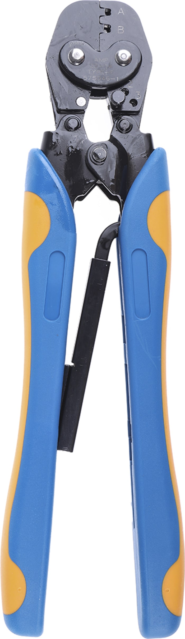 TE Connectivity CERTI-CRIMP Hand Ratcheting Crimp Tool for FASTON 250 Terminals, 0.3 → 2mm² Wire