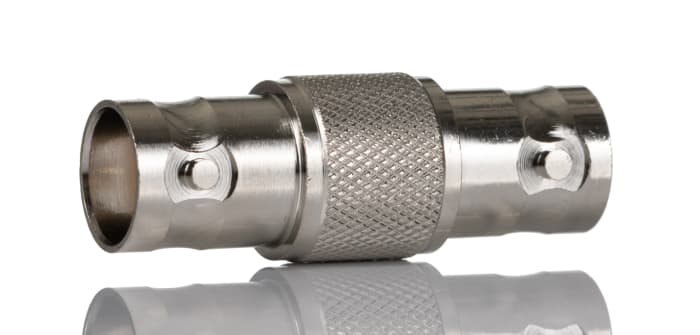 Adaptateur coaxial RS PRO BNC Femelle vers BNC Femelle, Droit, 50Ω 4GHz