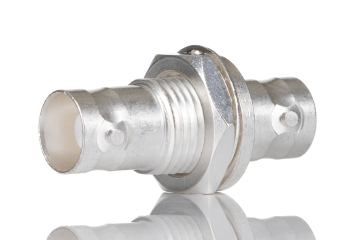 RS PRO Straight 50Ω Coaxial Adapter BNC Socket to BNC Socket 4GHZ