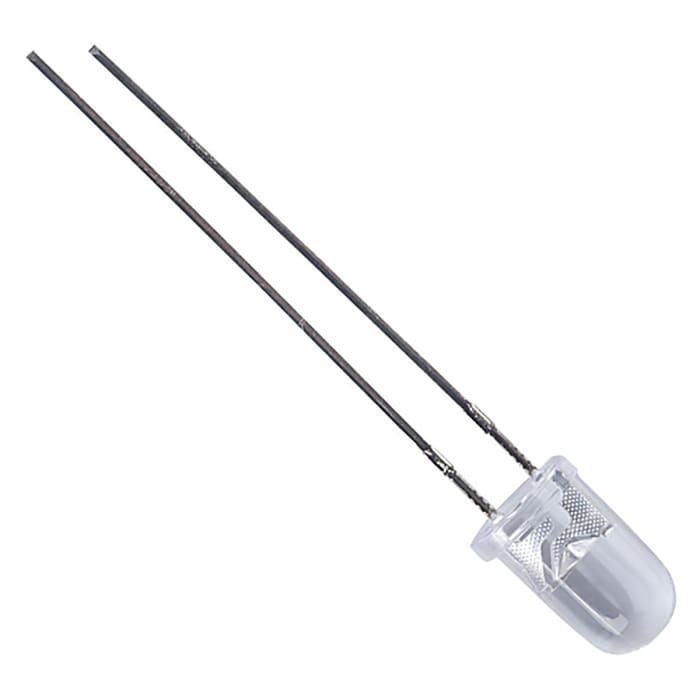 LED Kingbright, Verde, 568 nm, Vf= 2.2 V, 30 °, mont. pasante, encapsulado 5 mm (T-1 3/4)