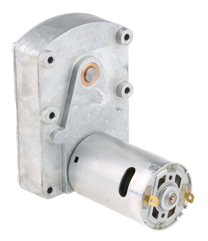Mellor Electric Geared DC Geared Motor, 24 V dc, 2 Nm, 160 rpm, 8mm Shaft Diameter