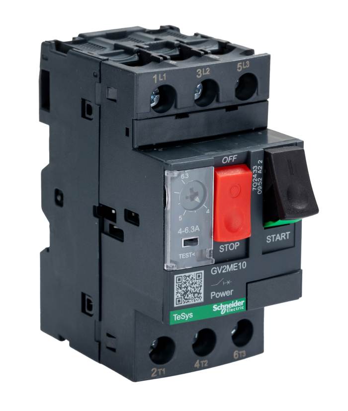 Schneider Electric 4 → 6.3 A TeSys Motor Protection Circuit Breaker, 690 V