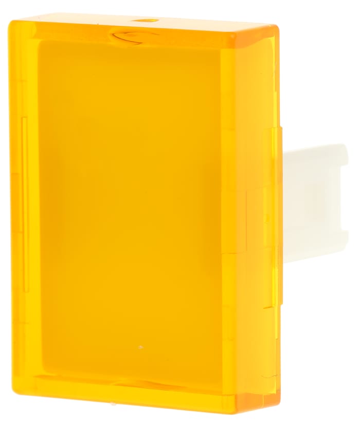 EAO Yellow Rectangular Push Button Lens for Use with 31 Series