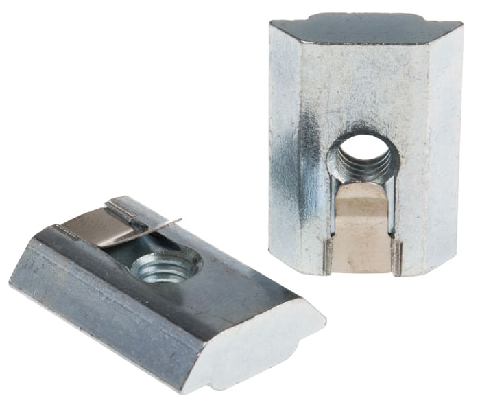 FlexLink M6 T-Slot Nut, Connecting Component, Strut Profile 44 mm, 88 mm, Groove Size 11mm