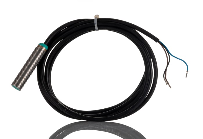 Pepperl + Fuchs Silindir Endüktif Sensör Algılama Menzili:2 mm, 50mm, PNP-NO, 10 → 30 V dc, IP67