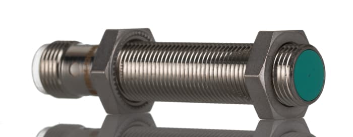 Pepperl + Fuchs Inductive Threaded Barrel Proximity Sensor, M12, 4 mm Detection, PNP NO, 5 → 36 V dc