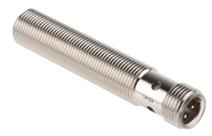 Pepperl + Fuchs Inductive Threaded Barrel Proximity Sensor, M12, 4 mm Detection, NPN NO, 5 → 36 V dc