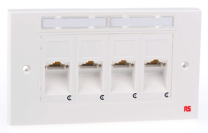 RS PRO Telephone Socket 4-way