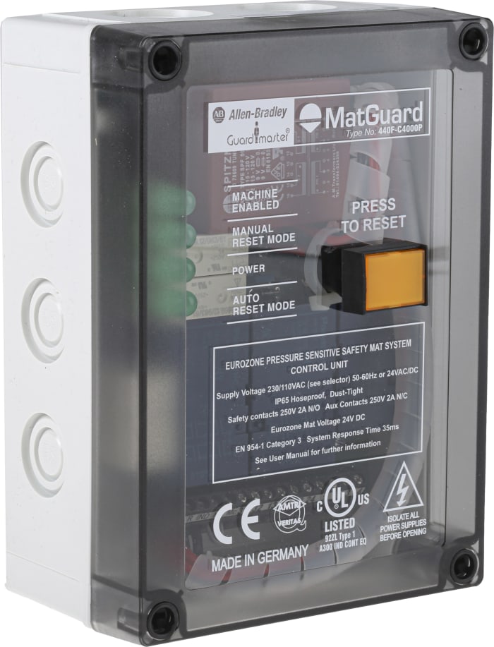 440F-C4000P Allen Bradley | Allen Bradley MatGuard 440F 1 Auxiliary ...