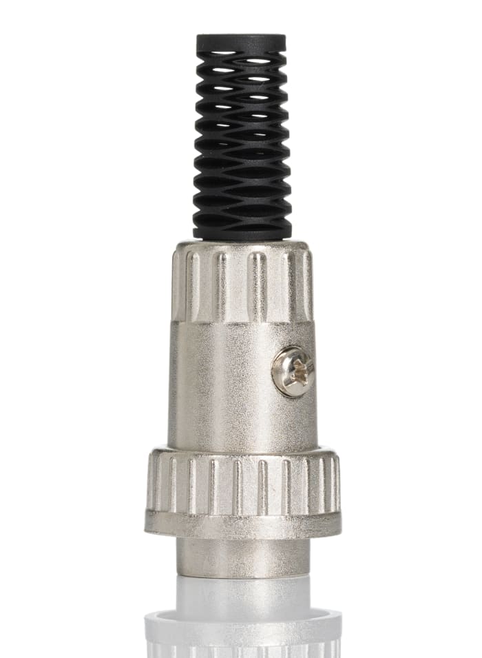 RS PRO 5 Pole Din Plug, Twist Lock, Male, Cable Mount