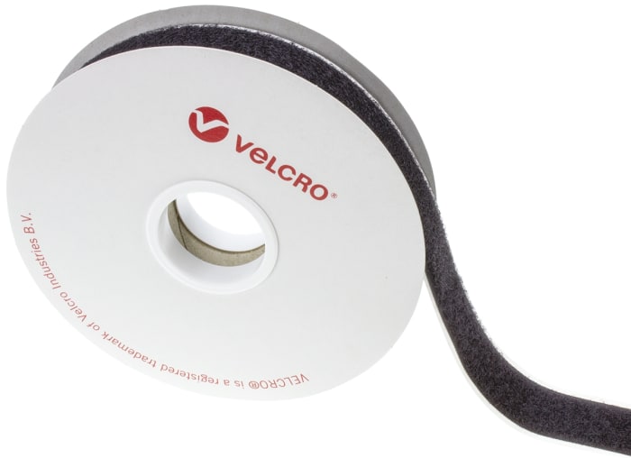 Velcro Black Loop Tape, 20mm x 5m