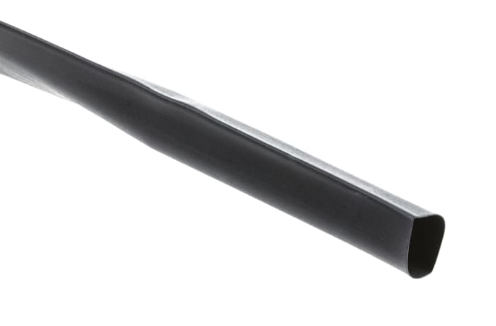 Gaine thermorétractable TE Connectivity, Diam. 12.7mm, Long. 6m, Rétreint 2:1, Noir