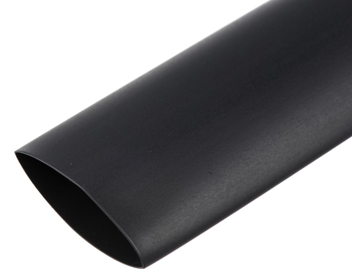 TE Connectivity Heat Shrink Tubing, Black 25.5mm Sleeve Dia. x 3m Length 2:1 Ratio, VERSAFIT Series