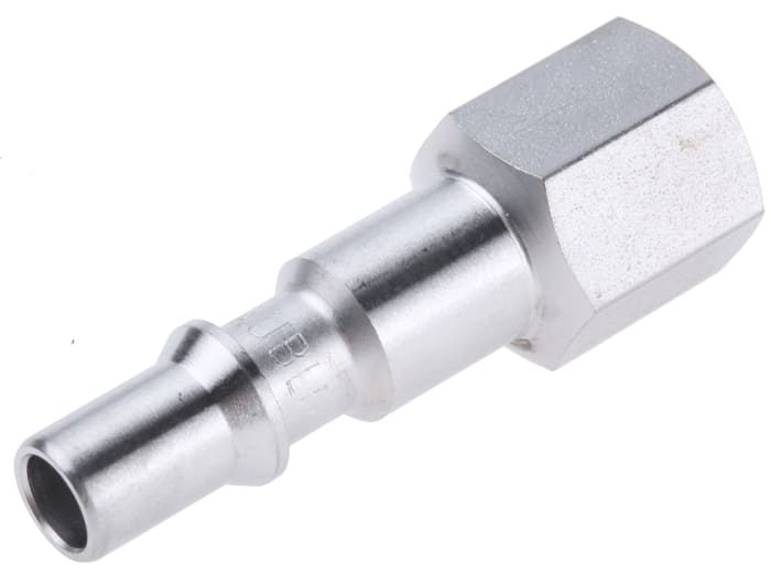Staubli – Fluid Connectors Stainless Steel Female Safety Quick Connect Coupling, G 1/8 Female Threaded