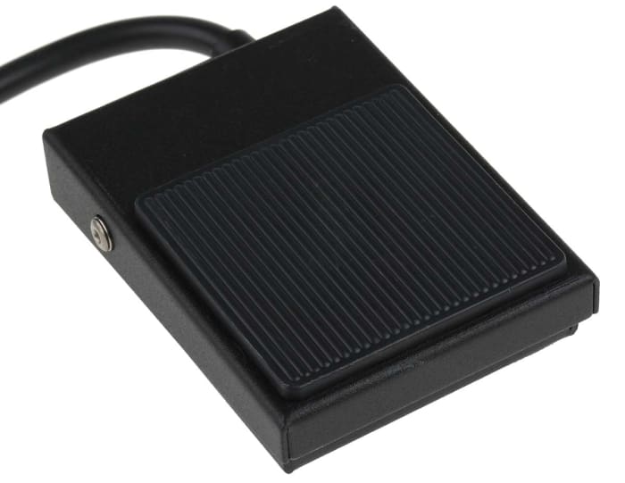 Interrupteur à pédale RS PRO Momentané, 1RT 3 A 250V IPX2