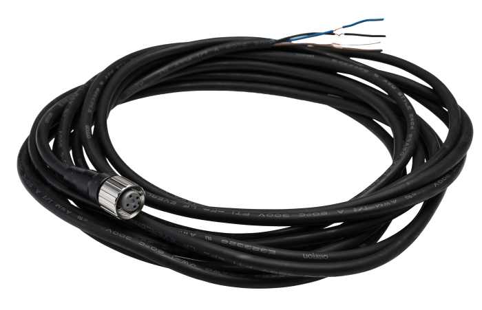 Omron Straight Female M12 to Unterminated Sensor Cable, 5m