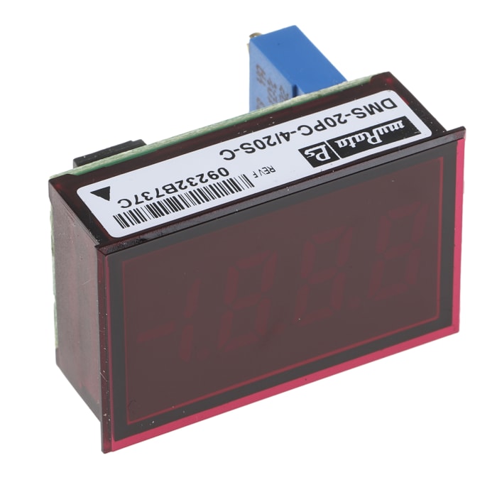 Amperímetro digital Murata Power Solutions, ±1%, dim. 33.93mm x 21.29mm