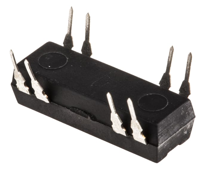 TE Connectivity PCB Mount Reed Relay, 5V dc Coil, SPST, 200V dc Max, 1 A Max, 500Ω