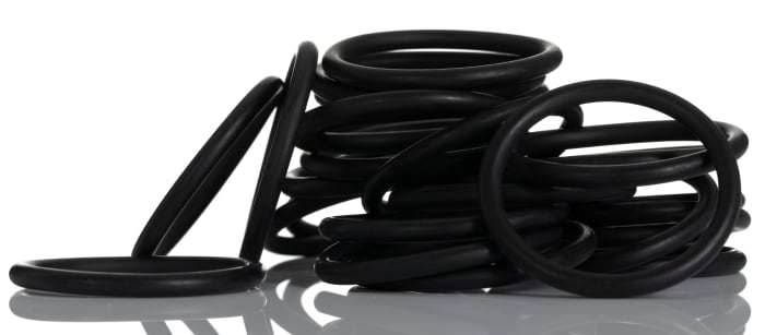 RS PRO Nitrile O-Ring O-Ring, 110.72 mm ID, 117.78 mm OD