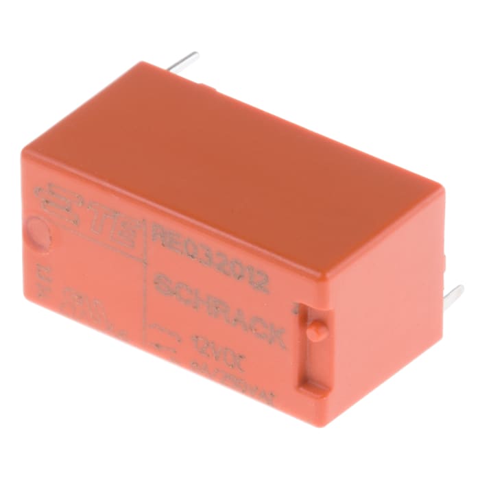 Relé de potencia sin enclavamiento TE Connectivity RE de 1 polo, SPST, bobina 12V dc, 6A, Montaje en PCB