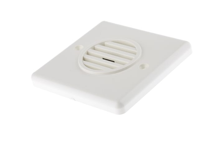 e2s Bedhead Series Wall Mount Electronic Sounder, 24 V dc, 90dB at 1 m, IP32, DC, 8-Tone