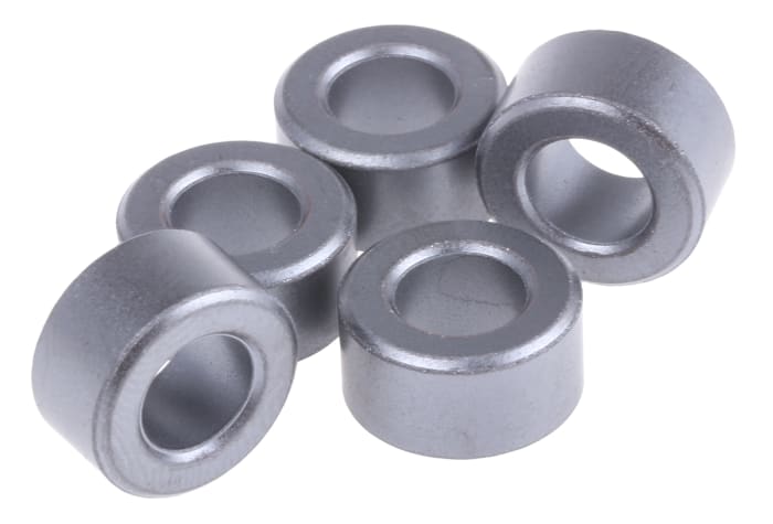 Essentra No Ferrite Sleeve, 13 Dia. x 7mm, For Multi-Turn Suppression Core, Apertures: 1, Diameter 7mm