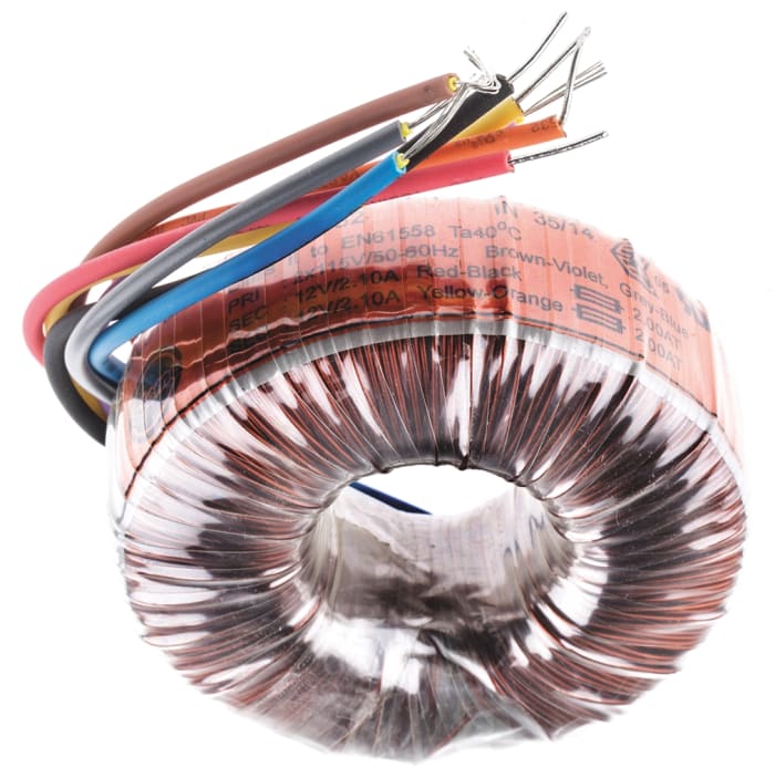 2 x 22V ac 2 Output Toroidal Transformer 25VA 2 x 22V ac 2 Output Toroidal Transformer 25VA