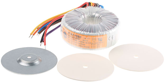 Nuvotem Talema 115 V ac, 230 V ac, 2 x 18V ac Toroidal Transformer, 160VA 2 Output
