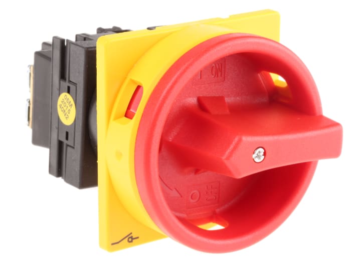 Eaton 1P Pole Panel Mount Isolator Switch - 20A Maximum Current, 6.5kW Power Rating, IP65