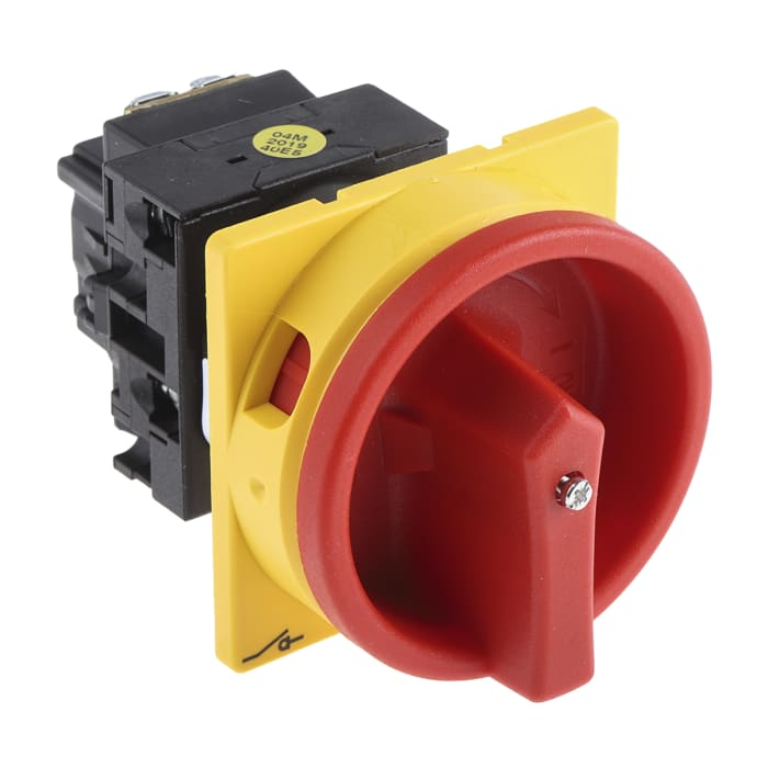 Eaton 2P Pole Panel Mount Isolator Switch - 20A Maximum Current, 6.5kW Power Rating, IP65